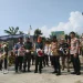 Wali Kota Batu, Dewanti Rumpoko, meresmikan langsung Jembatan Telogo Towo yang berhasil rampung sebelum libur Nataru, Selasa (13/12/2022).
