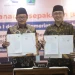 Wali Kota Malang, Sutiaji, dalam penandatanganan kesepakatan bersama dengan Perum Jasa Tirta I untuk membangun WTP.