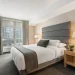 Ilustrasi kamar hotel.