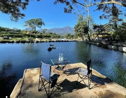 Keindahan alam di Agrowisata Telaga Madiredo Pujon.