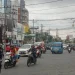 Arus lalu lintas di kawasan Kayutangan Heritage, Jalan Jenderal Basuki Rachmat, Kota Malang.
