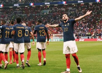 Prancis vs Maroko di piala dunia 2022