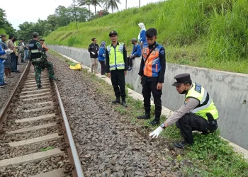 Tertabrak Kereta Api
