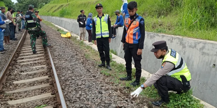 Tertabrak Kereta Api
