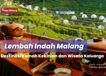 Wisata keluarga di Lembah Indah Malang.