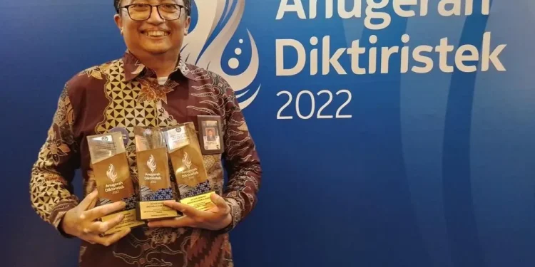 Pencapaian Universitas Brawijaya dalam Anugerah Diktiristek 2022.