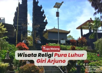 Pura Luhur Giri Arjuno, Tempat Peribadatan Umat Hindu di Malang.