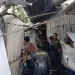 Petugas Polres Batu tengah melakukan identifikasi untuk menemukan penyebab kebakaran yang terjadi di Pasar Relokasi Kota Batu, Kamis (12/1/2023)