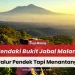 Mendaki ke bukit jabal Malang, sensasi jalur pendakian pendek tapi menantang.