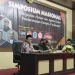 Deretan narasumber dalam Simposium Nasional yang digelar Prodi PPKN Unikama.