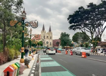 Kawasan Kayutangan Heritage, Jalan Jenderal Basuki Rachmat, Kota Malang.