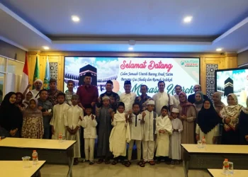 Acara manasik umrah bersama Rumah Sedekah NU.