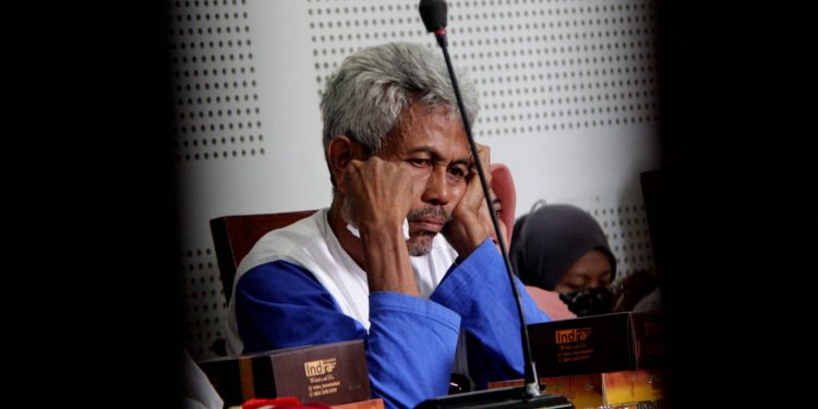 Orangtua dan Keluarga korban tragedi Kanjuruhan saat melakukan audiensi di ruang rapat internal Gedung DPRD Kota Malang, Selasa (3/1/2023).