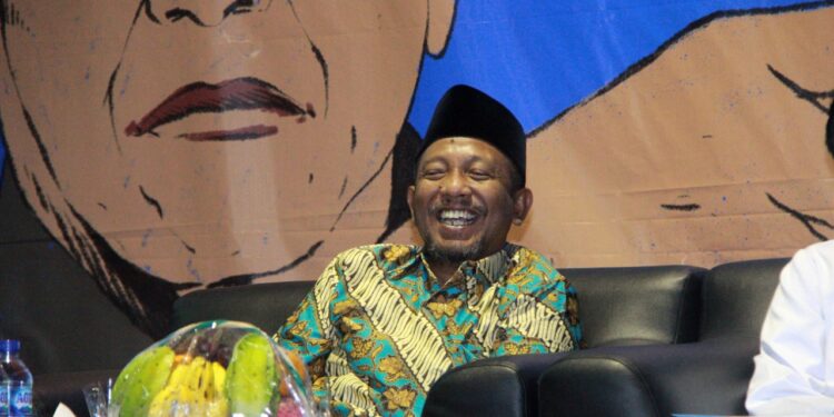 Rektor IAI Al Qolam sekaligus Dewan Pengawas PC ISNU Kabupaten Malang saat menjadi narasumber dalam Haul Gus Dur ke 13.
