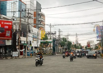 Kawasan Kayutangan Heritage, Jalan Jenderal Basuki Rachmat, Kota Malang.