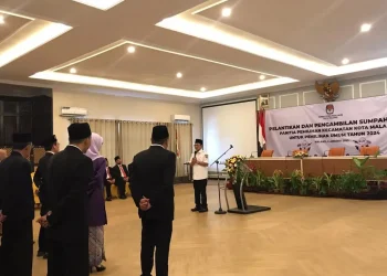 Wali Kota Malang Lantik Petugas PPK