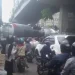 Kereta api pengangkut BBM mogok