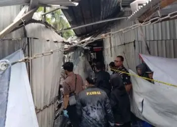 kebakaran pasar batu relokasi