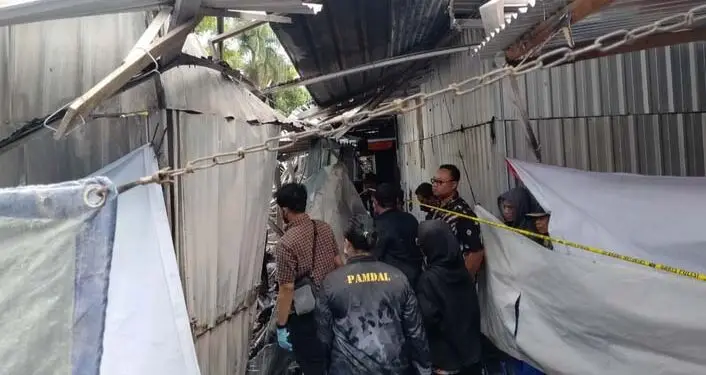 kebakaran pasar batu relokasi