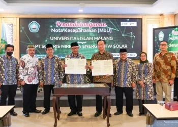 Gandeng PT Solaris Nirmala Energy-ATW Solar, Unisma Siap Manfaatkan Panel Surya