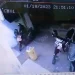 Potongan rekaman CCTV saat pencuri berusaha merusak starter motor.