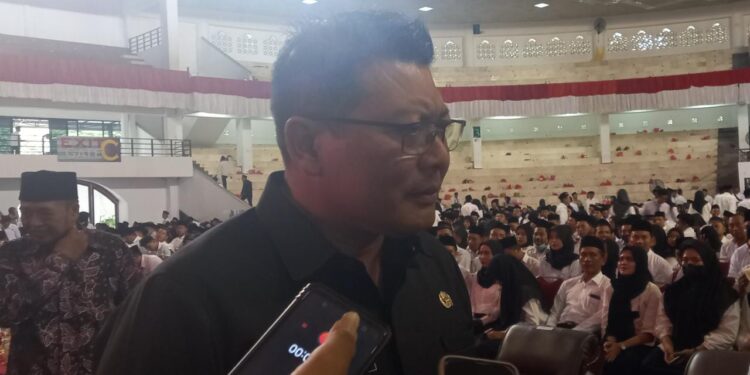 Wakil Bupati Malang, Didik Gatot Subroto usai menghadiri pelantikan PPS Kabupaten Malang.