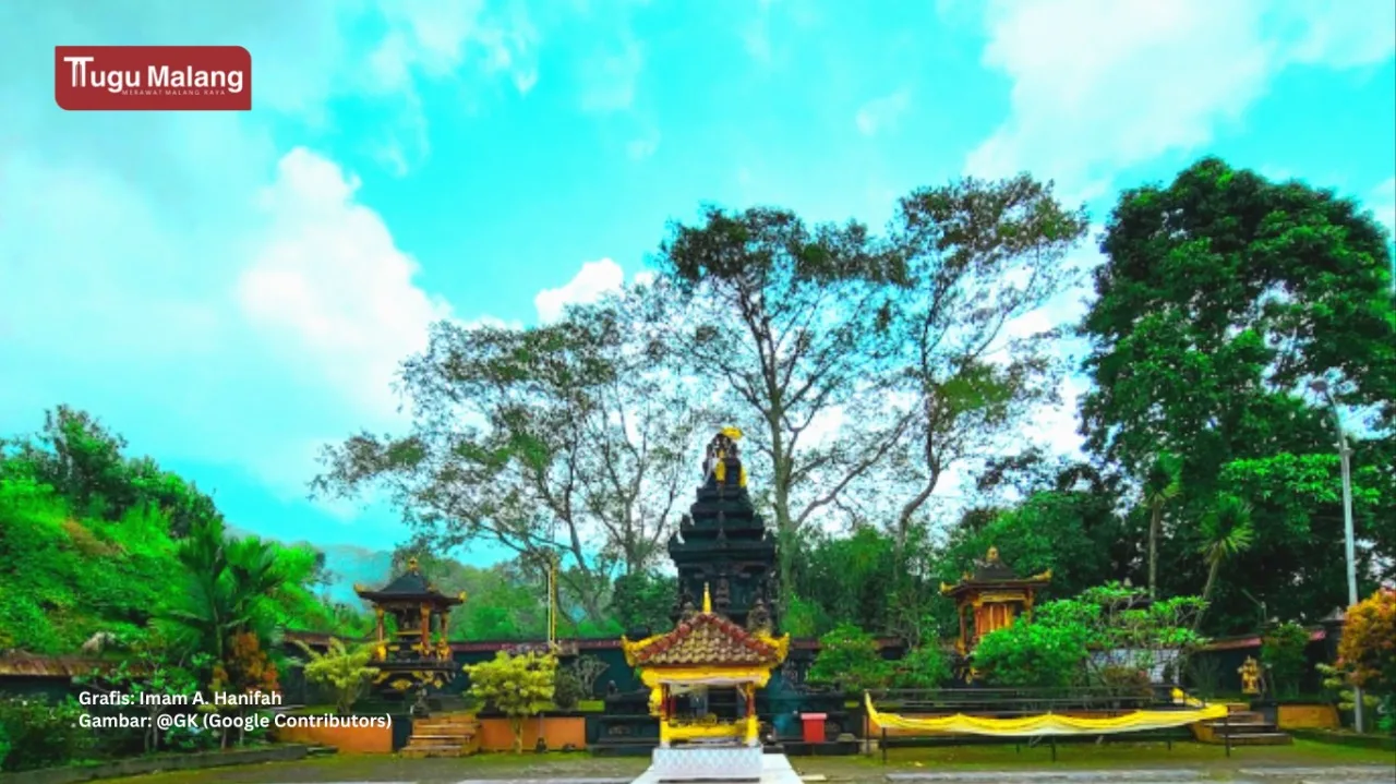 Tempat Peribadatan di Pura Luhur Giri Arjuno Malang.