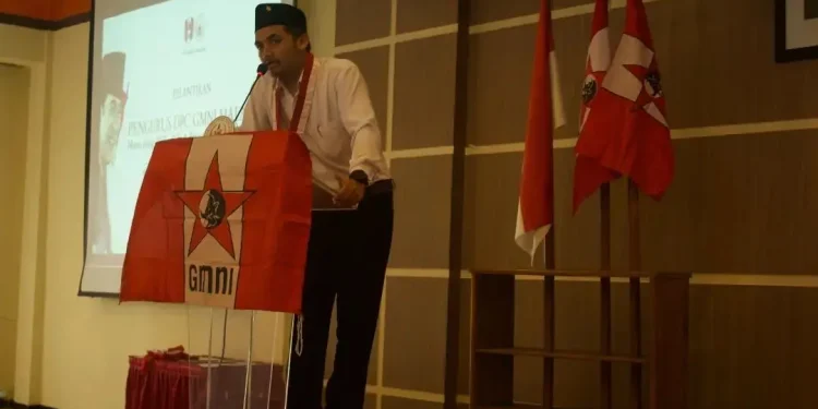 Ketua DPC GMNI Malang, Donny Maulana.