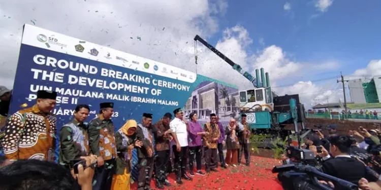 Ground Breaking tahap II, UIN Malang