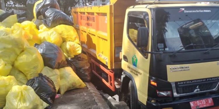 Sampah di tinggalkan usai event di Kota Malang