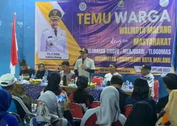Wali kota malang temu warga