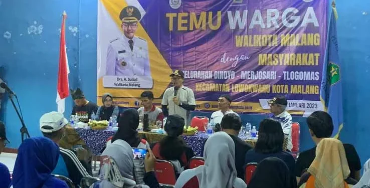 Wali kota malang temu warga