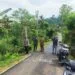 POlisi periksa TKP percobaan penculikan di Dampit.