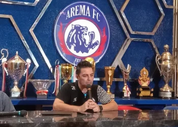 Pelatih Arema FC, Javier Roca.