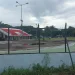 Arena sepatu roda yang baru selesai dikerjakan beberapa waktu lalu, namun belum difungsikan hingga sekarang.
