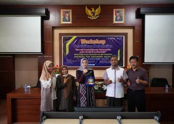 Pameteri dalam Workshop Pendidikan Matematika Unikama.