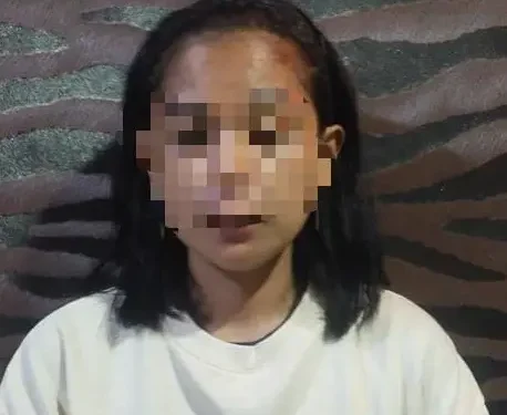 Tersangka LMU usai diamankan di Polsek Pakis.
