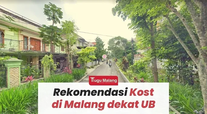 Kost di Jalan Watumujur dekat Universitas Brawijaya.