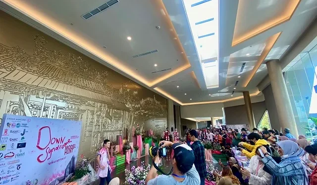 Ajang Down Syndrome Model Hunt 2023 yang digelar oleh Grand Mercure Malang Mirama dan Malang Female Motret. Foto/dok. for TM