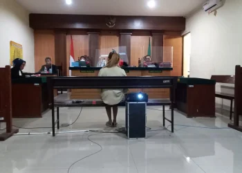 Sidang pembacaan replik oleh JPU dengan Dian Patria sebagai terdakwa.