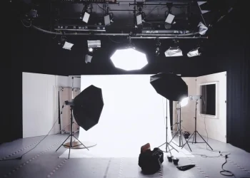Ilustrasi photo studio.