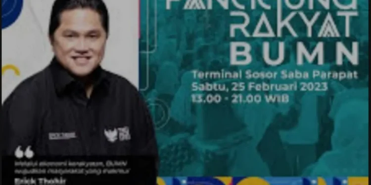 Menteri BUMN, Erick Thohir.