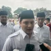 Ketua DPC Partai Gerindra Kota Malang, Moreno Soeprapto di sela sela perayaan HUT Gerindra ke-15 di Kota Malang.