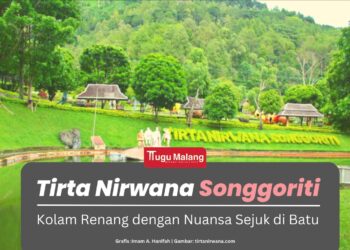 Tirta Nirwana Songgoriti, salah satu alternatif wisata di Batu.