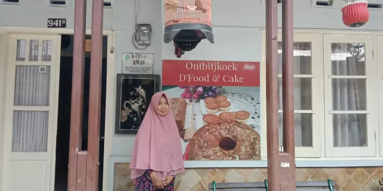 Kue Onbitjkoek di Kampoeng Heritage