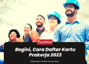 Ilustrasi cara daftar Kartu Prakerja 2023.