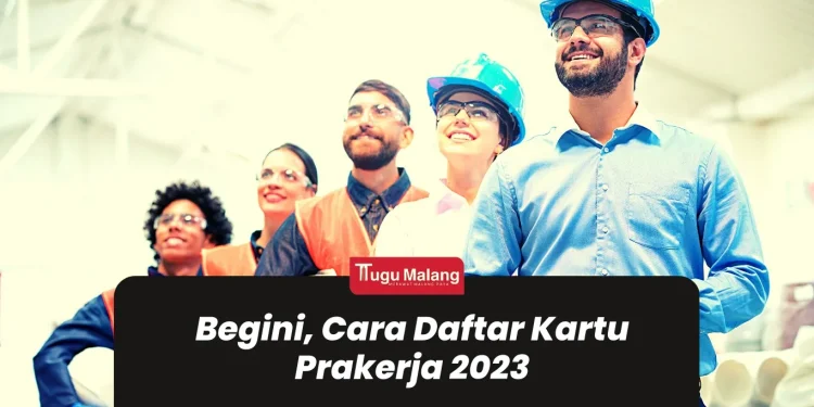 Ilustrasi cara daftar Kartu Prakerja 2023.