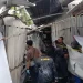 Petugas Polres Batu tengah melakukan identifikasi untuk menemukan penyebab kebakaran yang terjadi di Pasar Relokasi Kota Batu, Kamis (12/1/2023).