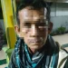 Pelaku pencurian ayam usai ditangkap warga.