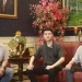 Si kembar Nicholas Pudjihartono dan Michael Pudjihartono bersama CEO Tugu Media Group, Irham Thoriq (kiri).